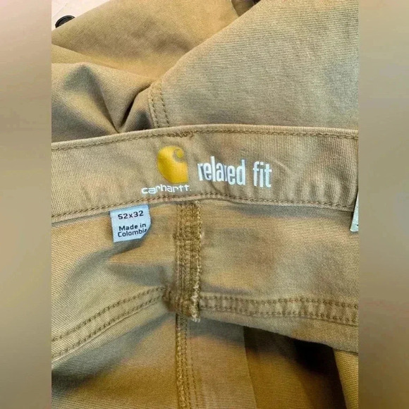 CARHARTT RUGGED FLEX® RELAXED FIT 5-POCKET JEAN SIZE 52 - Picture 10 of 11